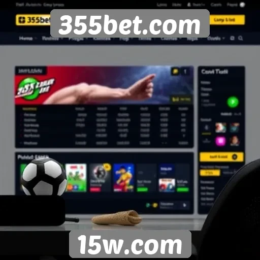 Experiência do usuário no site 355bet.com